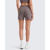 image:imageG4Free Smoofit Modal Soft Sweat Shorts Women Shockcord Elastic Waist Summer Casual Lounge Shorts with PocketsTaupe