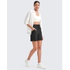 image:imageG4Free Womens Athletic Running Shorts High Waisted Summer Casual Shorts for Golf Yoga with PocketsBlack
