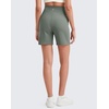 image:imageG4Free Womens Athletic Running Shorts High Waisted Summer Casual Shorts for Golf Yoga with PocketsGrey Sage