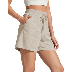 image:imageG4Free Casual Shorts for Women 4 High Waisted Lightweight Shorts with Pockets for Walking Traveling OutdoorWarm Ash Gray