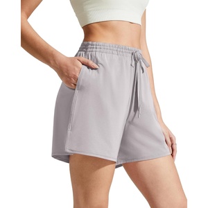 image:imageG4Free Chillwhisp Split Running Shorts for Women 3 Builtin Shorts for Athletic Workout GymChime GrayChime Gray