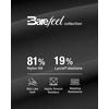 image:imageG4Free Barefeel Cropped Workout Tops for Women Built in Bra Removable Padded Longline Sports Bras Racerback Yoga TopsBlack