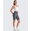 image:imageG4Free Barefeel Cropped Workout Tops for Women Built in Bra Removable Padded Longline Sports Bras Racerback Yoga TopsWhite
