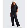 image:imageG4Free Smoofit Modal Soft Womens Wide Leg Sweatpants High Waisted Drawstring Side Slit Casual PantsBlack