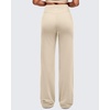 image:imageG4Free BareFeel Womens Wide Leg Yoga Pants Cross Waist High Stretch Waist Casual Trousers with Zipper Pockets 293133Light Khaki