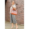 image:imageG4Free Capri Pants for Women Wide Leg Yoga Dress Capris with Pockets Cross Loose Casual Work Crop PantsGray Heather