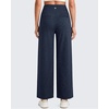 image:imageG4Free EverGoing Wide Leg Ankle Pants for Women 78 Length Yoga Dress Pants High Waist Stretch with Pockets Casual WorkNavy Heather