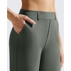 image:imageG4Free EverGoing Womens Wide Leg Dress Pants Pull On Stretchy High Waisted Casual Trousers with PocketsGray Sage