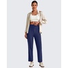 image:imageG4Free ShiftReady Womens Ankle Dress Yoga Pants with Pockets Stretchy Business Casual Slacks Work Trousers Travel PantRoyal Blue