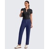 image:imageG4Free ShiftReady Womens Ankle Dress Yoga Pants with Pockets Stretchy Business Casual Slacks Work Trousers Travel PantRoyal Blue