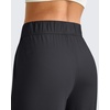 image:imageG4Free ShiftReady Womens Casual Pants with Pockets Wide Leg Elastic Waist Pants StretchBlack