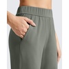 image:imageG4Free ShiftReady Womens Casual Pants with Pockets Wide Leg Elastic Waist Pants StretchGray Sage