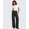image:imageG4Free ShiftReady Womens Wide Leg Yoga Dress Pants with Pockets High Waisted Work Trousers Dressy CasualBlack