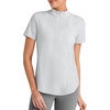 image:imageG4Free Skimetic UPF 50 Womens Workout Tops Short Sleeve Half Zip Golf Shirts Loose Fit Athletic Gym Tshirts RunningGray