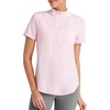 image:imageG4Free Skimetic UPF 50 Womens Workout Tops Short Sleeve Half Zip Golf Shirts Loose Fit Athletic Gym Tshirts RunningPink