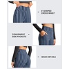 image:imageG4Free Wide Leg Pants for Women Loose Yoga Pants with Pockets PetiteRegularTall Stretch Casual Lounge PantsNavy Stripe