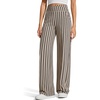 image:imageG4Free Wide Leg Pants for Women Loose Yoga Pants with Pockets PetiteRegularTall Stretch Casual Lounge PantsKhaki Stripe