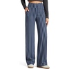 image:imageG4Free Wide Leg Pants for Women Loose Yoga Pants with Pockets PetiteRegularTall Stretch Casual Lounge PantsNavy Stripe