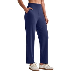 image:imageG4Free ShiftReady Womens Ankle Dress Yoga Pants with Pockets Stretchy Business Casual Slacks Work Trousers Travel PantRoyal Blue