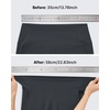 image:imageG4Free BareFeel High Stretch Capri Yoga Pants for Women Soft Wide Leg Pants High Waist Casual Capris with Pockets 212325Dark Gray