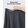 image:imageG4Free BareFeel High Stretch Capri Yoga Pants for Women Soft Wide Leg Pants High Waist Casual Capris with Pockets 212325Dark Gray