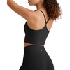 image:imageG4Free BareFeel Womens Sports Bra Padded Square Neck Adjustable Spaghetti Straps Y Back Gym Casual YogaBlack
