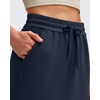 image:imageG4Free Smoofit Maxi Skirt for Women Modal Soft Drawstring Casual Long Skirts Side Slits Midi Lounge with 2 PocketsDark Blue