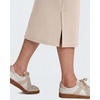 image:imageG4Free Smoofit Maxi Skirt for Women Modal Soft Drawstring Casual Long Skirts Side Slits Midi Lounge with 2 PocketsLight Khaki