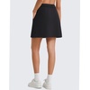 image:imageG4Free Smoofit Modal Soft A Line Skirts for Women  15 Elastic Wasitband Summer Casual Lounge Skirt with 2 Side PocketsBlack