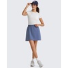image:imageG4Free Smoofit Modal Soft A Line Skirts for Women  15 Elastic Wasitband Summer Casual Lounge Skirt with 2 Side PocketsDenim Blue