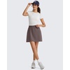 image:imageG4Free Smoofit Modal Soft A Line Skirts for Women  15 Elastic Wasitband Summer Casual Lounge Skirt with 2 Side PocketsTaupe