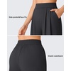 image:imageG4Free ShiftReady Shorts for Women Dressy Casual 718  High Waisted Wide Leg Pleated Shorts with PocketsBlack
