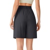 image:imageG4Free ShiftReady Shorts for Women Dressy Casual 718  High Waisted Wide Leg Pleated Shorts with PocketsBlack