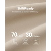 image:imageG4Free ShiftReady Shorts for Women Dressy Casual 718  High Waisted Wide Leg Pleated Shorts with PocketsLight Khaki
