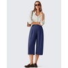 image:imageG4Free ShiftReady Shorts for Women Dressy Casual 718  High Waisted Wide Leg Pleated Shorts with PocketsRoyal Blue