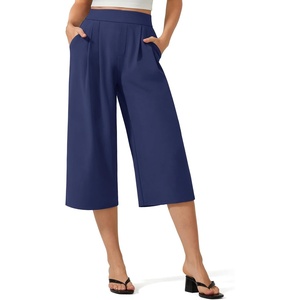 image:imageG4Free ShiftReady Shorts for Women Dressy Casual 718  High Waisted Wide Leg Pleated Shorts with PocketsRoyal Blue