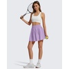 image:imageG4Free Chillwhisp High Waisted Tennis Skirts for Women  15 Flowy Golf Skort Athletic Inner Shorts with 4 PocketsLight Purple