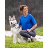 image:imageG4Free Short Sleeve Crop Workout Tops for Women Loose Fit Cotton Basic TShirtsBlue