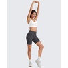 image:imageG4Free BareFeel Non Padded Racerback Sports Bra for Women  Scoop Neck Workout Tank Top Casual Yoga GymPure White