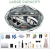 image:imageG4Free Beach Bag Waterproof Sandproof Beach Tote Bag Large Capacity Foldable for WomenGreen Stripe