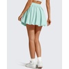 image:imageG4Free Chillwhisp Bubble Tennis Skirts for Women  14 Mini Athletic Ruffled Hem Casual Skorts Inner Shorts with 3 PocketsMint
