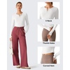 image:imageG4Free Cropped Long Sleeve Workout Tops for Women UPF 50 Thumbholes Crew Neck Slim Fit for Athletic TrainingWhiteXS