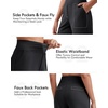 image:imageG4Free EverGoing Womens Casual Shorts High Waisted 4  5 Comfy Shorts with Pockets for Yoga Workout LoungeBlack
