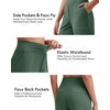 image:imageG4Free EverGoing Womens Casual Shorts High Waisted 4  5 Comfy Shorts with Pockets for Yoga Workout LoungeDark Forest Green