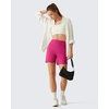 image:imageG4Free EverGoing Womens Casual Shorts High Waisted 4  5 Comfy Shorts with Pockets for Yoga Workout LoungeHot Pink