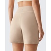 image:imageG4Free EverGoing Womens Casual Shorts High Waisted 4  5 Comfy Shorts with Pockets for Yoga Workout LoungeLight Khaki