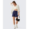 image:imageG4Free EverGoing Womens Casual Shorts High Waisted 4  5 Comfy Shorts with Pockets for Yoga Workout LoungeRoyal Blue