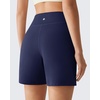 image:imageG4Free EverGoing Womens Casual Shorts High Waisted 4  5 Comfy Shorts with Pockets for Yoga Workout LoungeRoyal Blue