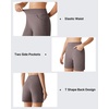 image:imageG4Free EverGoing Womens Casual Shorts High Waisted 4  5 Comfy Shorts with Pockets for Yoga Workout LoungeTaupe