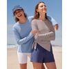 image:imageG4Free Lightbreeze UPF 50 Sun Shirts for Women  High Side Slits Long Sleeve Workout Tops Quick Dry Hiking RunningGray Lilac